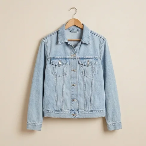 Jaqueta Jeans Oversized